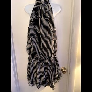 COPY - Venus zebra leopard dress with pockets